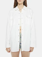 The Exes And Ohs Denim Top