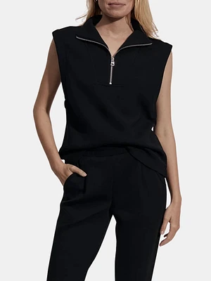 Magnolia Half Zip Tank