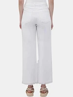 Jude High Rise Crop Wide Leg