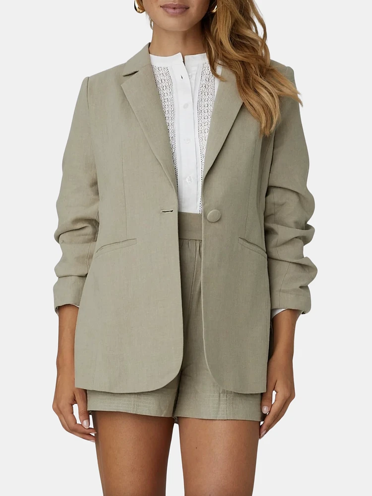 Reed Linen Blend Blazer