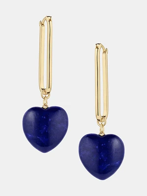 Gemma Lapis Earrings