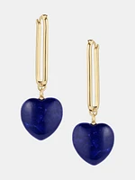 Gemma Lapis Earrings