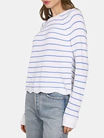 Striped Scallop Shaker Crew