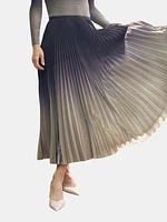 Kate Ombre Pleated Skirt