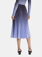 Kate Ombre Pleated Skirt