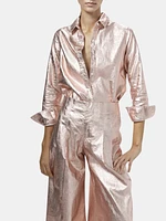San Marino Metallic Linen Shirt