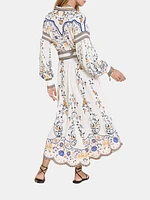 Flora Danica Long Dress