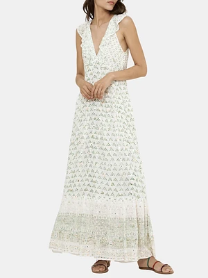 Ruffle Maxi Dress
