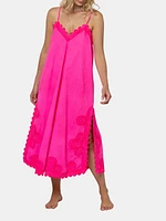 Poplin Midi Slip Dress