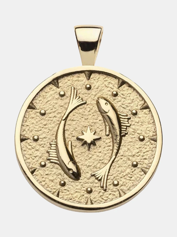Pisces Zodiac Pendant