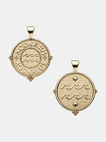 Aquarius Zodiac Pendant