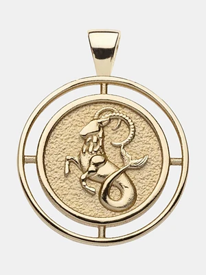 Capricorn Zodiac Pendant