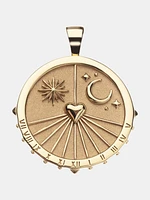 Forever Sundial Pendant Coin