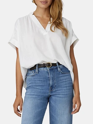 Yvonne Cotton Blend Blouse