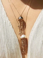 Jellyfish White Pearl Pendant