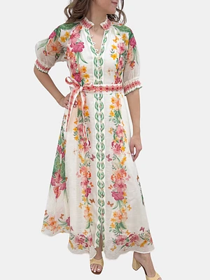 Belted Maxi Dress