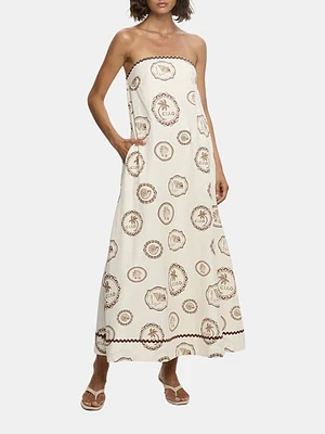 Ciao Strapless Maxi Dress