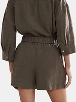 Linen Logan Short