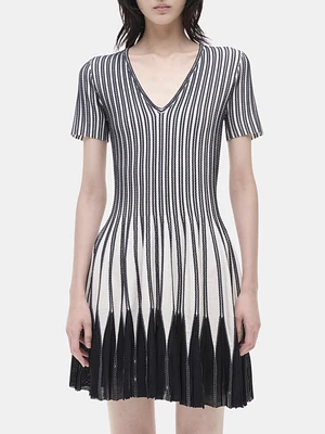 Beckett V-neck Mini Dress