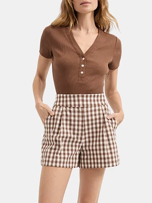 Short Sleeve Dekalb Top