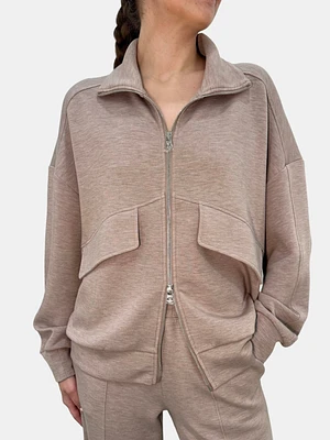 Garcia Zip Through Sweat