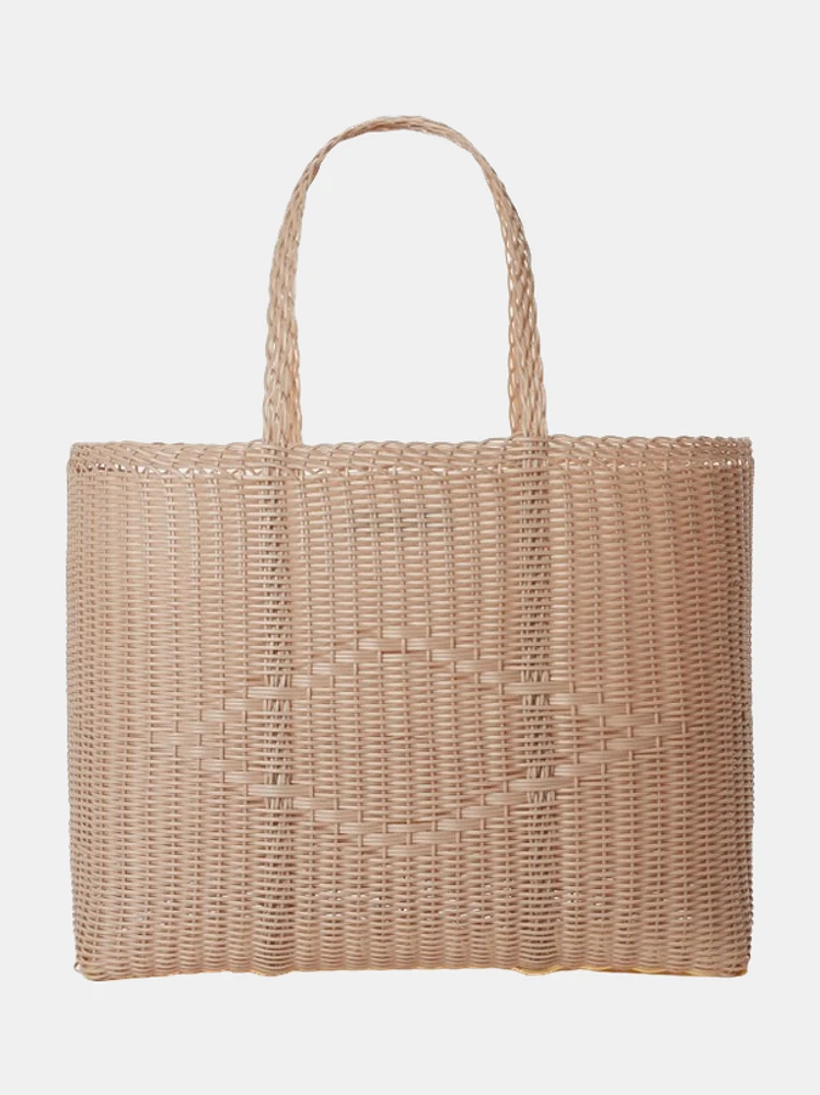Basket Tote Bag Large