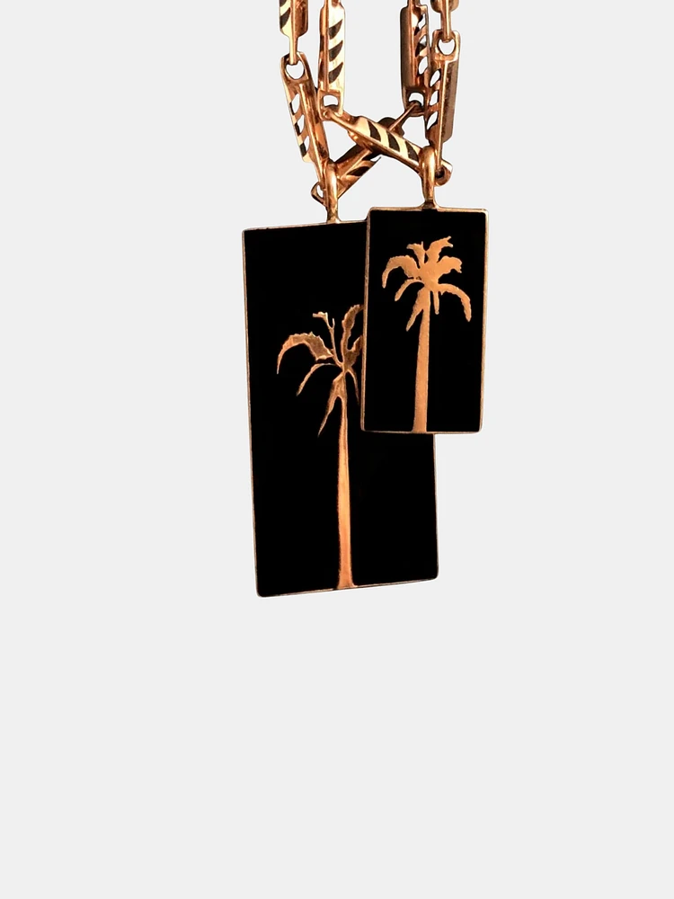 La Palmera Black Enameling