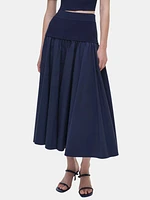 Stella Pleated Skirt with Knit