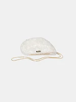 Bridget Pearl Oyster Clutch