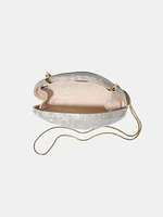 Bridget Pearl Oyster Clutch