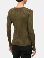 Cashmere Cargo Sweater