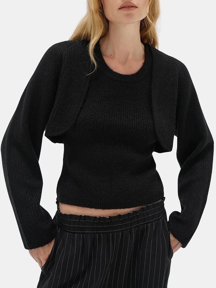 Ean Shrug Sweater Set