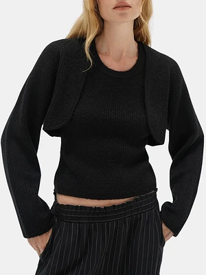 Ean Shrug Sweater Set