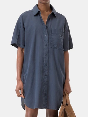 Cotton Shirt Dress