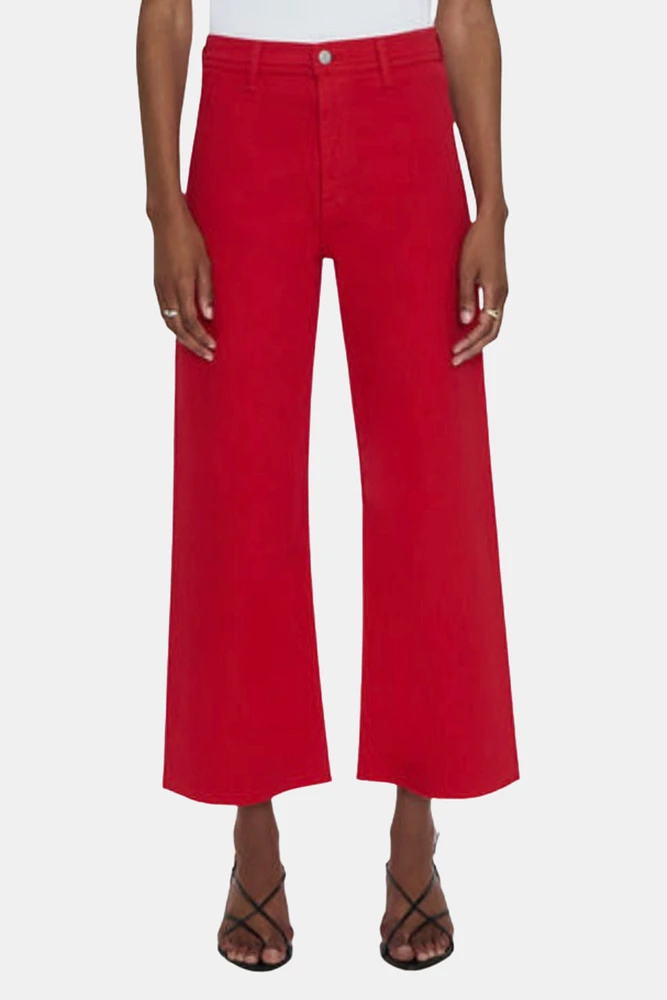 Penny High Rise Wide Leg Crop