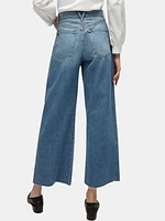 Taylor Cropped High Rise Wide Pant