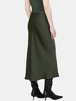 Bar Silk Maxi Skirt