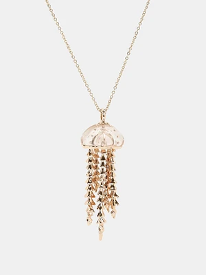 Jellyfish Quartz Pendant