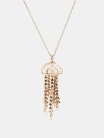 Jellyfish Quartz Pendant