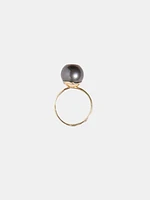 Black Pearl Ring