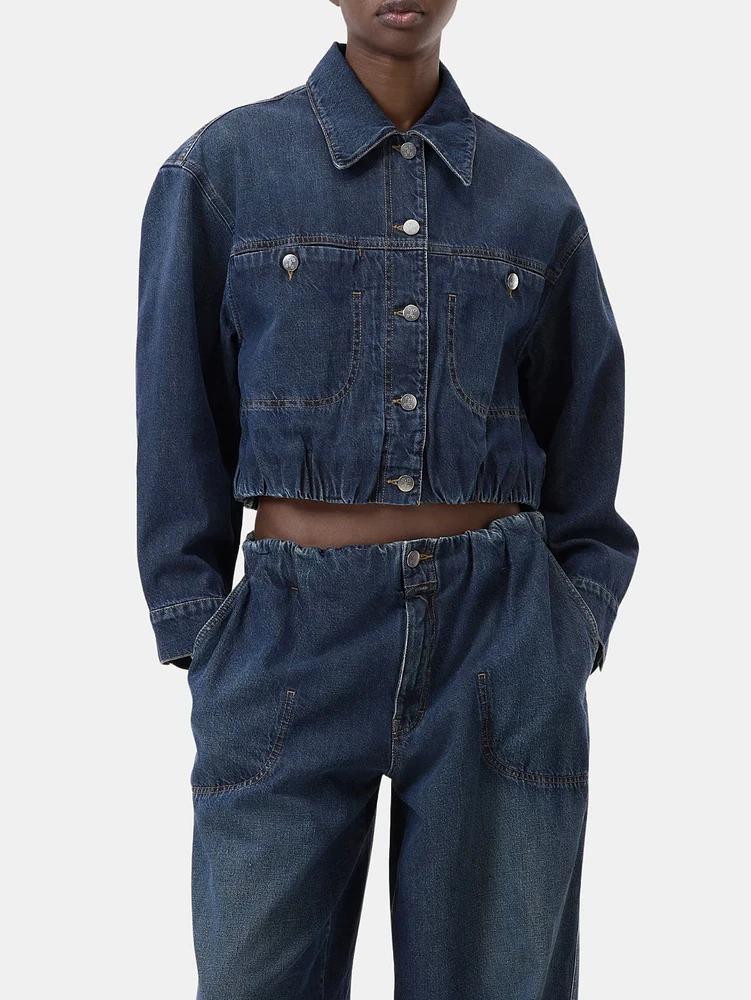 Folded Hem Jacket