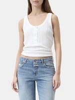 Half Placket Tank Top