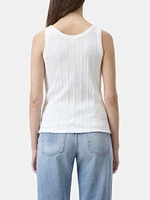 Half Placket Tank Top