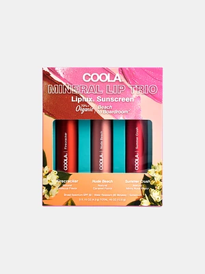 Mineral Liplux Sunscreen Trio