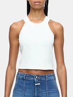 Cropped Racer Top