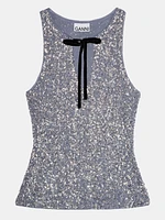 3D Sequins Top