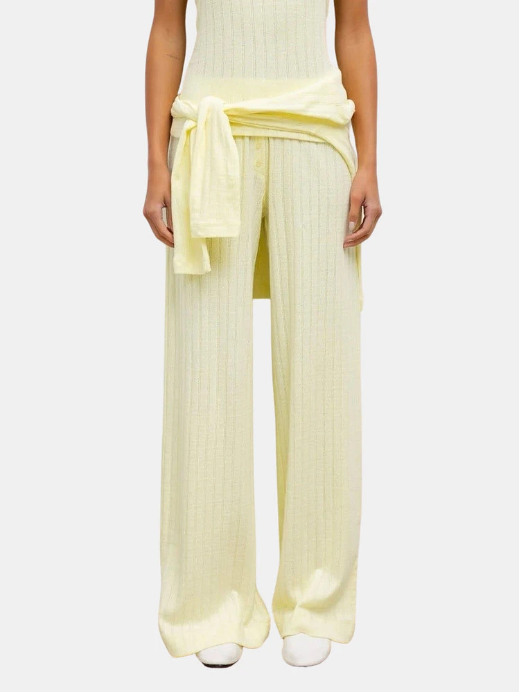 Pointelle Boxer Pant