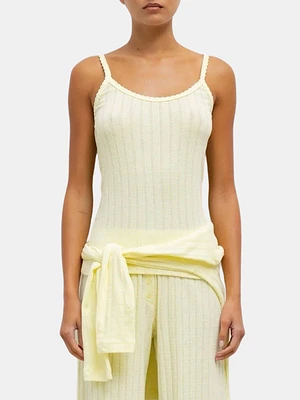 Pointelle Classic Tank Top