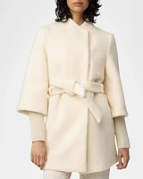 Mariah Faux Sherpa Coat