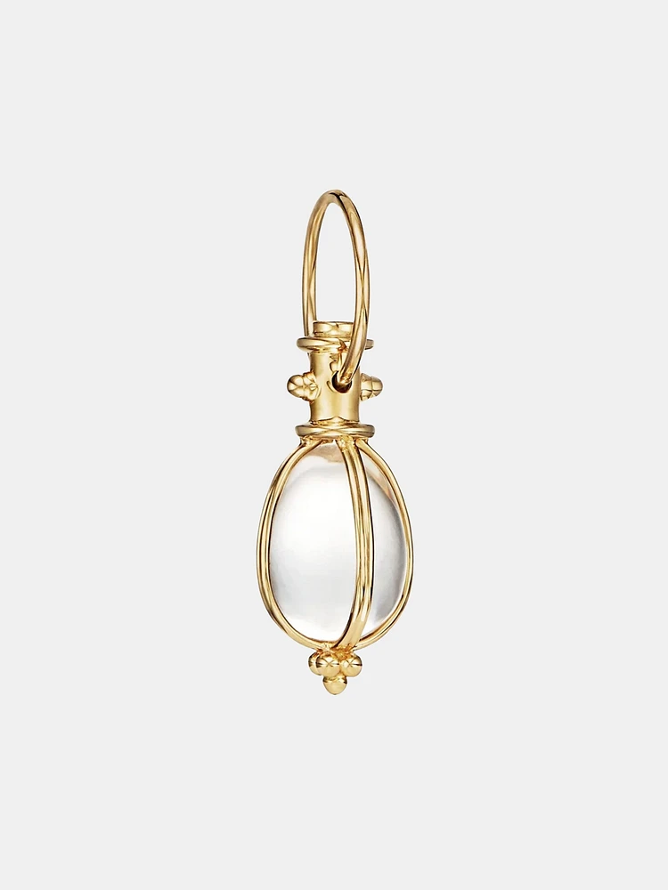 Rock Crystal Amulet Pendant
